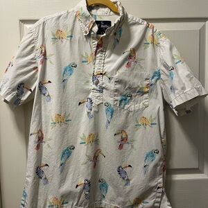 The Nutter Men’s Toucan Shirt. Size medium